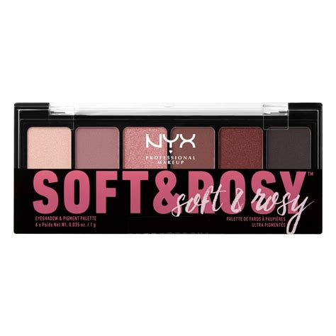 Nyx Professional Makeup Soft And Rosy Eyeshadow Palette