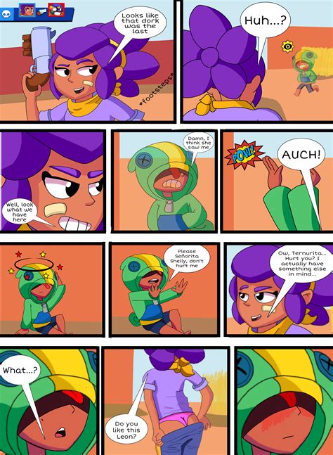 Post 3607170 Brawlstars Leon Shelly Comic Pjlagarto