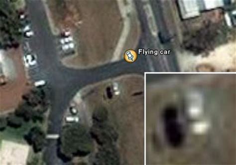 Google earth is a computer program, formerly known as keyhole earthviewer, that renders a 3d representation of earth based primarily on satellite imagery. Flying Car captured with Google Earth Illusion