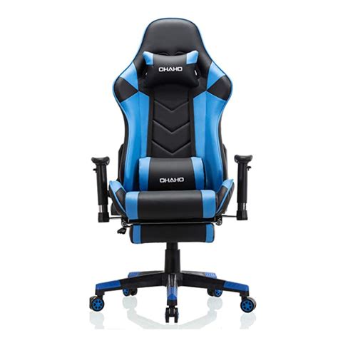 Buy Best Chaho Gaming Chair Black And Blue Gamerzoneme Qatar