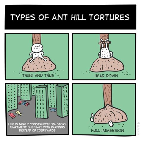 Types Of Ant Hill Tortures R Fuckcars