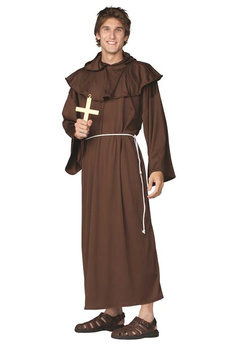 adult deluxe monk costume by rg costumes 80043