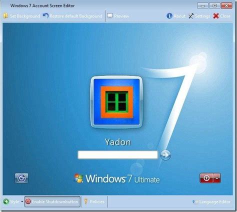 Top 3 Tools To Change Logon Screen In Windows 7 Tran Hung Dao School