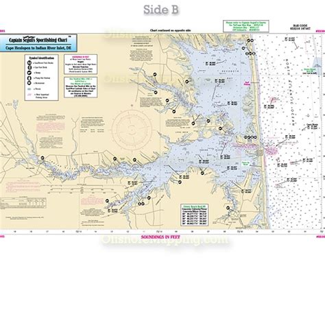 Indian River Inlet Fishing Map Unique Fish Photo