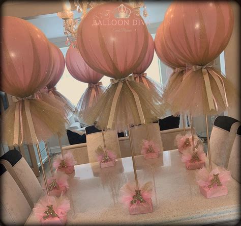 Tulle Covered Balloons Party Ideas Decorazioni Baby Shower
