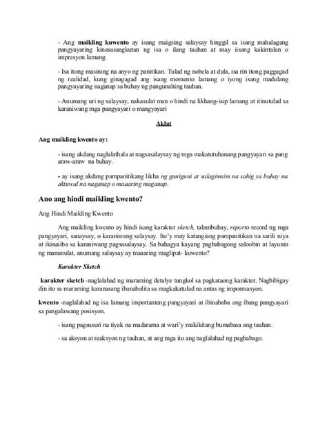 Mga Manunulat Ng Maikling Kwento Sa Pilipinas