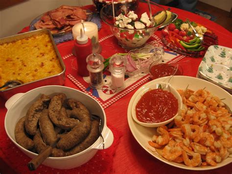 None traditional christmas menu : Christmas dinner | polish sausage, cheesy potatoes, ham, jel… | Flickr
