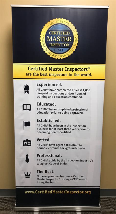 Welcome To The Certified Master Inspector® Store