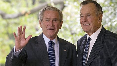 George Hw Bush And George W Bush Love And A Bit Of A Rivalry