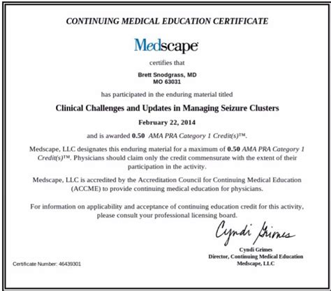 05 Cme Credit Hours Clinical Challenges Seizure Clusters