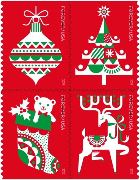 Usps Introduced Four “holiday Delights” Stamps World Stamp News