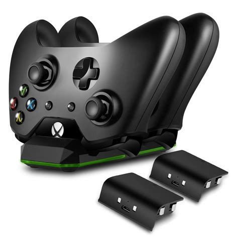Xbox One X Controller Charger Yocktec Dual Controller Charging Dock