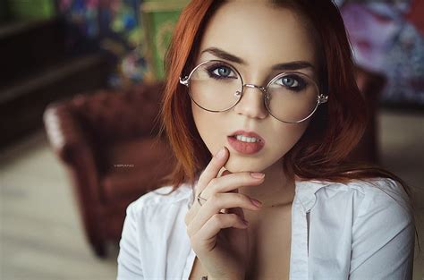 Hd Wallpaper Girl Pose Star Glasses Jumpsuit Sergei Timashev