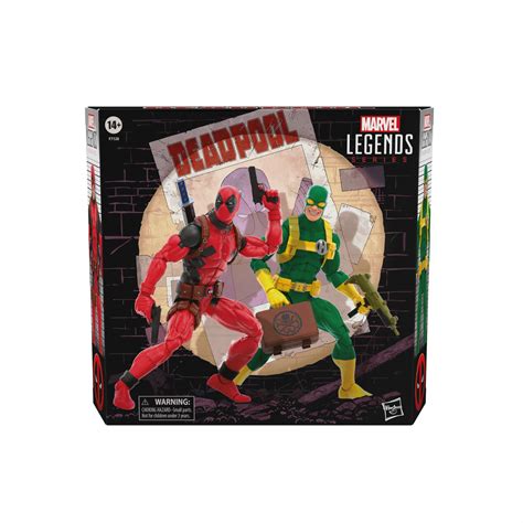 Marvel Legends Deadpool And Bob Agent Of Hydra 2 Pack Revealed For
