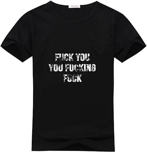 Hkdiy Fuck You You Fucking Fuck Custom Womens Classic T Shirt Amazon