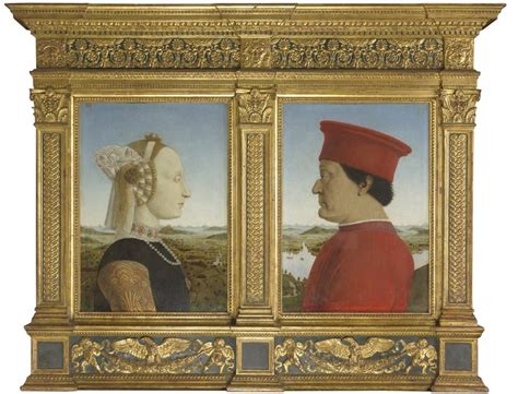 Piero Della Francesca Sansepolcro Arezzo 141617 1492 I Duchi Di