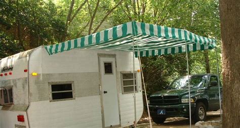 Stunning 20 Images Vintage Camper Awnings Can Crusade