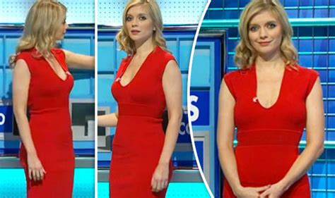 Rachel Riley Flaunts MAJOR Cleavage As She Oozes Sex Appeal In