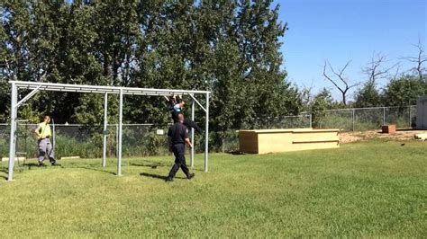 Edmonton Police Service Obstacle Course Youtube