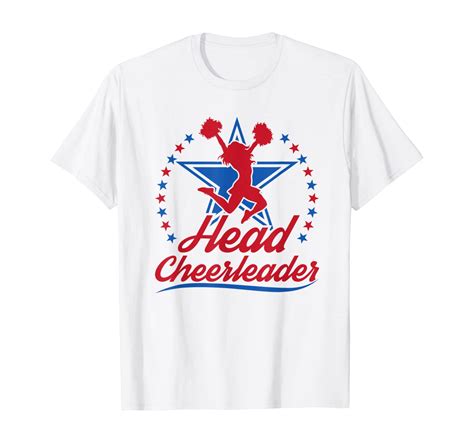 Cheer Captain Cheerleading Head Cheerleader Shirt Clothing