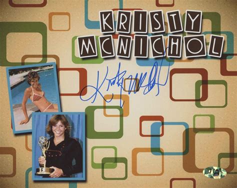 Kristy Mcnichol Signed 8x10 Photo Mab Hologram 1947923900