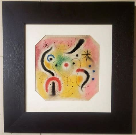 Joan Miro Abstract Spanish Surrealist Painting May 17 2020 Usa