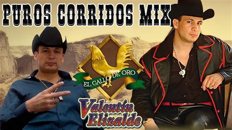 Valentin Elizalde Mix Puros Corridos Top 20 Mejores Canciones Mix