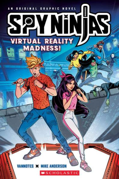 Spy Ninjas Official Graphic Novel Virtual Reality Madness By Vannotes