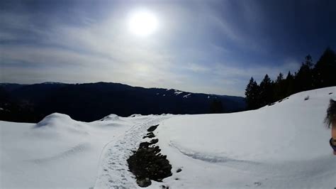 Sundog In Hedley Canada Walk In The Snowvr Video Youtube