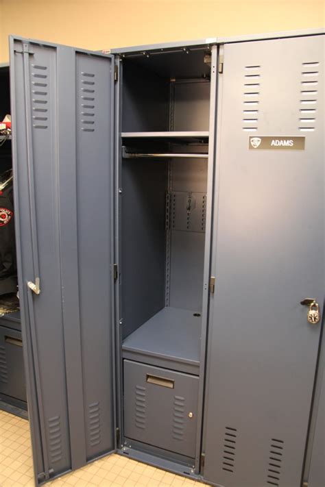 Police Department Personal Storage Lockers Datum