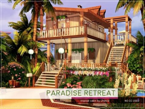 Paradise Retreat By Lhonna At Tsr Sims 4 Updates