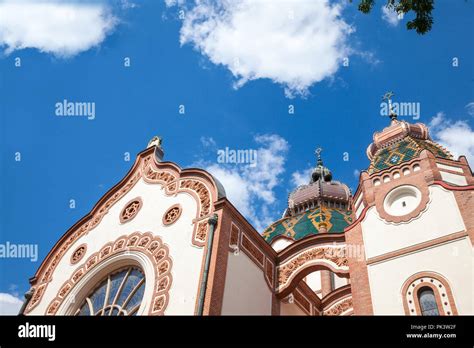 Subotica Synagogue Seen From The Bottom During The Afternoon Also