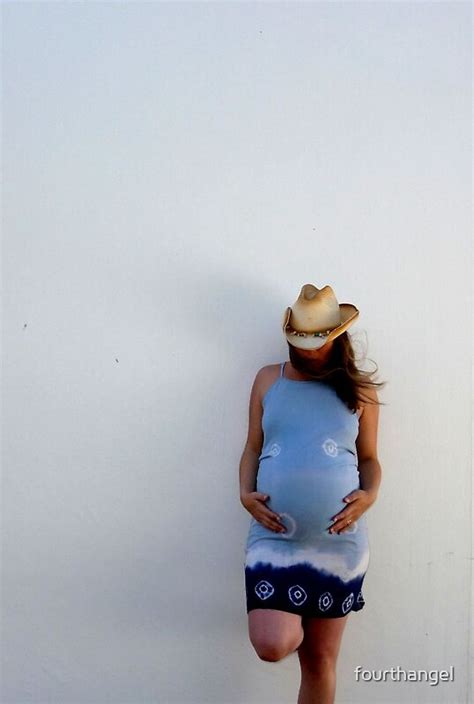 the pregnant cowgirl by fourthangel redbubble