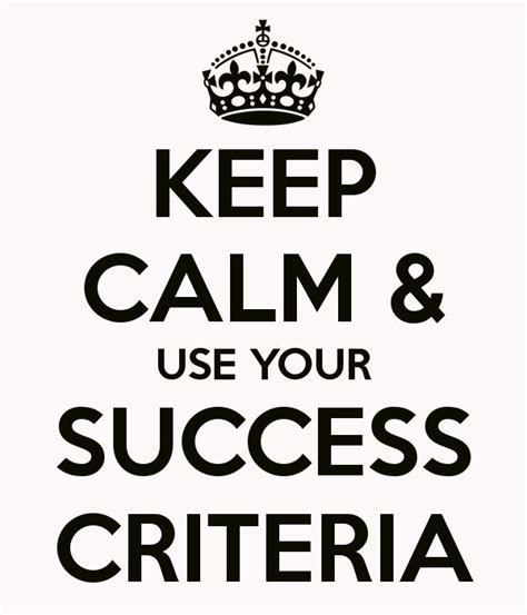 9 Best Images About Success Criteria On Pinterest Student Teaching