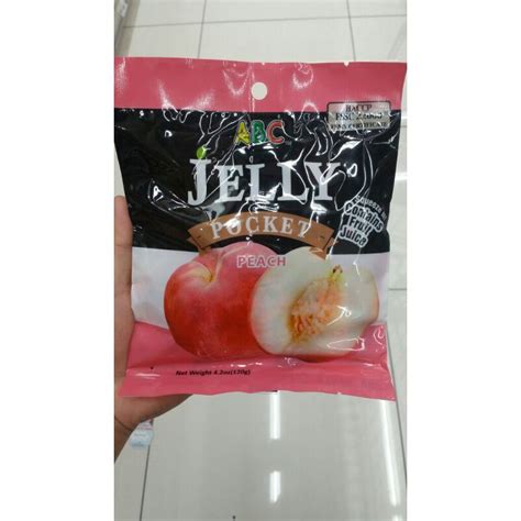 Abc Jelly Pocket Peach G Shopee Philippines