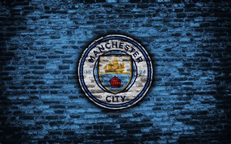 Find the best manchester city logo wallpaper on wallpapertag. Download wallpapers Manchester City FC, logo, blur brick ...