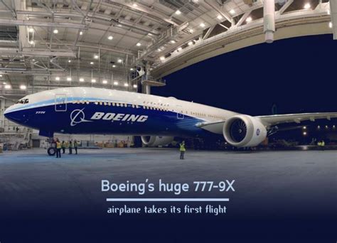 Largest Boeing 777 9x Of The World Takes Its First Flight