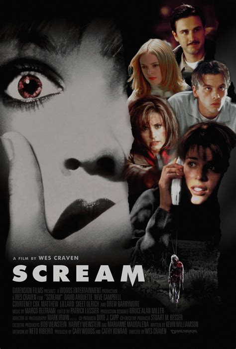 Scream 1996 Alternative Poster Nribdesign Posterspy