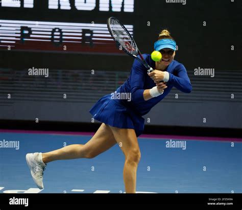 Saint Petersburg Russia 15 March 2021 Tennis Arina Rodionova Of