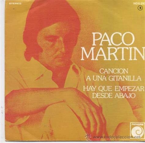 Paco Martincancion A Una Gitanilla Del 77 Comprar Discos Singles