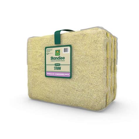 Standlee 50 Lb Certified Straw Grab And Go Bale 1600 20121 0 0 Blain