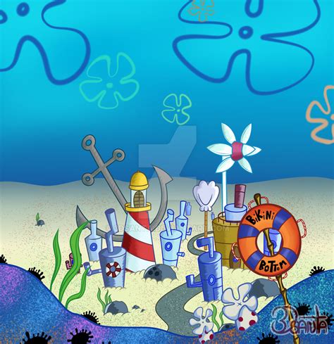 Spongebob Bikini Bottom Cartoon