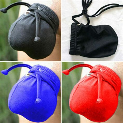 Mens Cock Penis And Ball Pouch Bag Willy Testicles Posing Testicle Scrotum Tie Tan Ebay