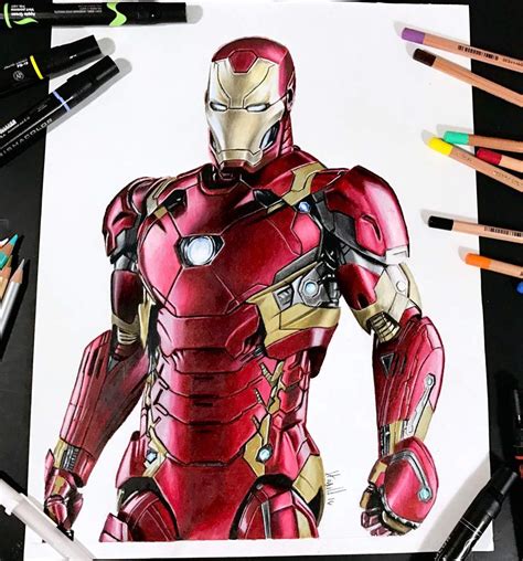 Dibujo De Iron Man •arte Amino• Amino