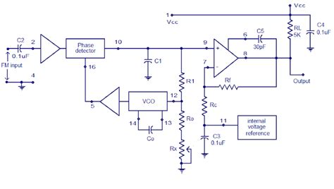 Xr2212 Pll Fm Demodulator Circuit Free Electronic Circuit Diagrams