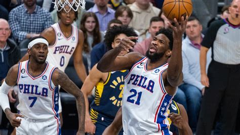 Player Grades Joel Embiid Sixers Survive Pesky Pacers On The Road