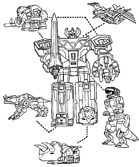 The producer extends the series to the second season and dub it as dino super charge. Power Rangers Dino Charge Coloring Pages Red Zord - Get ...