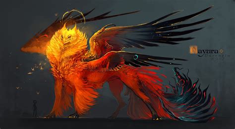 Mayura By Darenrin On Deviantart Mythical Creatures Art Fantasy