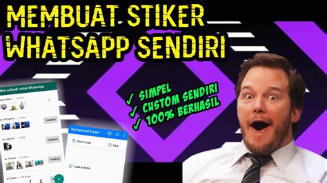 Maybe you would like to learn more about one of these? TUTORIAL MEMBUAT STIKER WHATSAPP SENDIRI 2020 | CUSTOM #03 ...