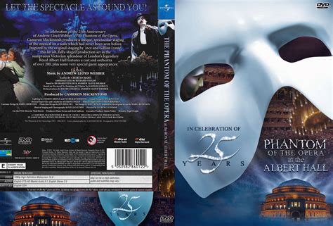 Phantom Of The Opera 25th Anniversary Dvd Cover Chartmas